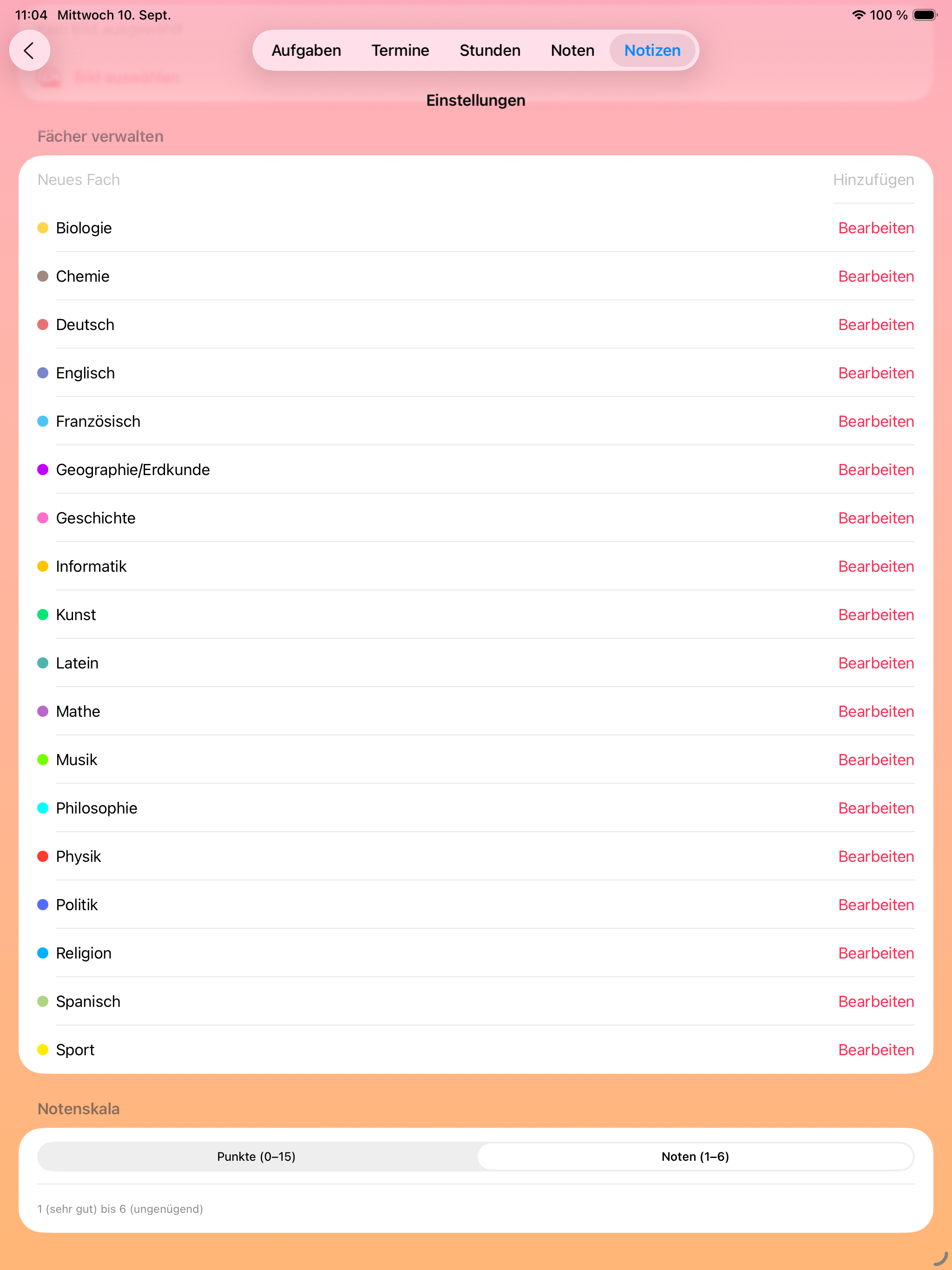 iPad App – Screenshot 4